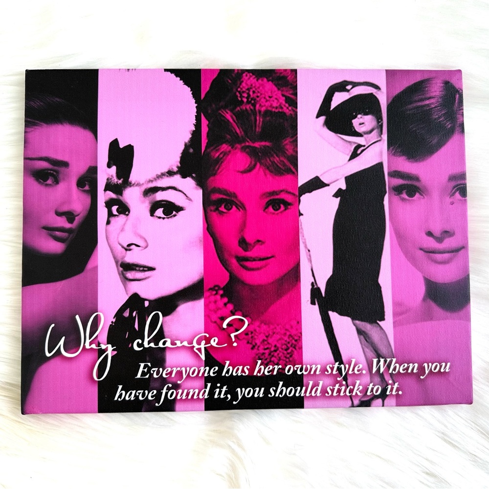 AUDREY HEPBURN CANVAS